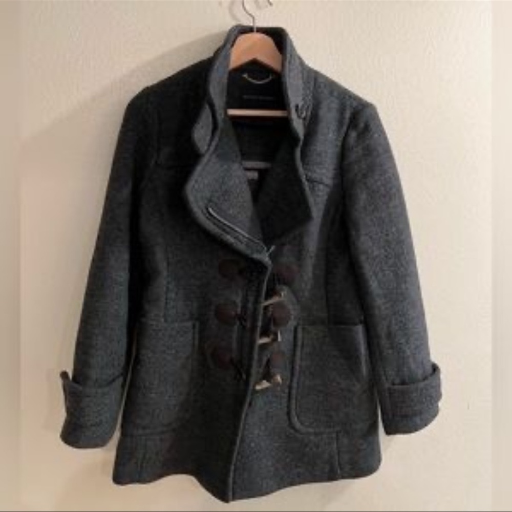 Banana republic dark grey wool jacket